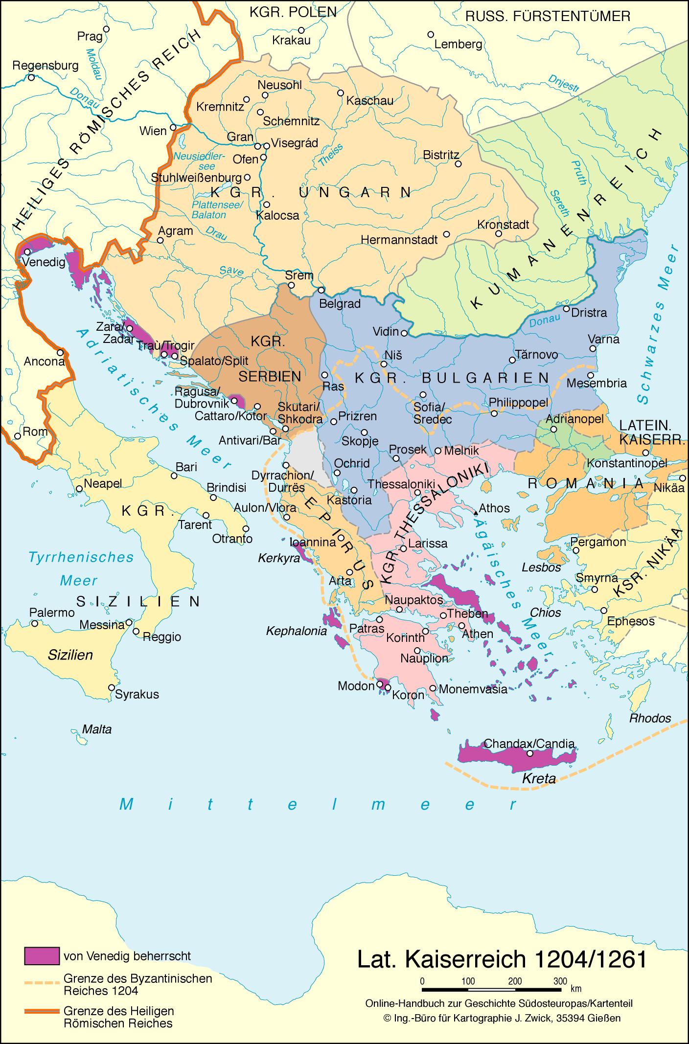Lat. Kaiserreich 1204/1261
