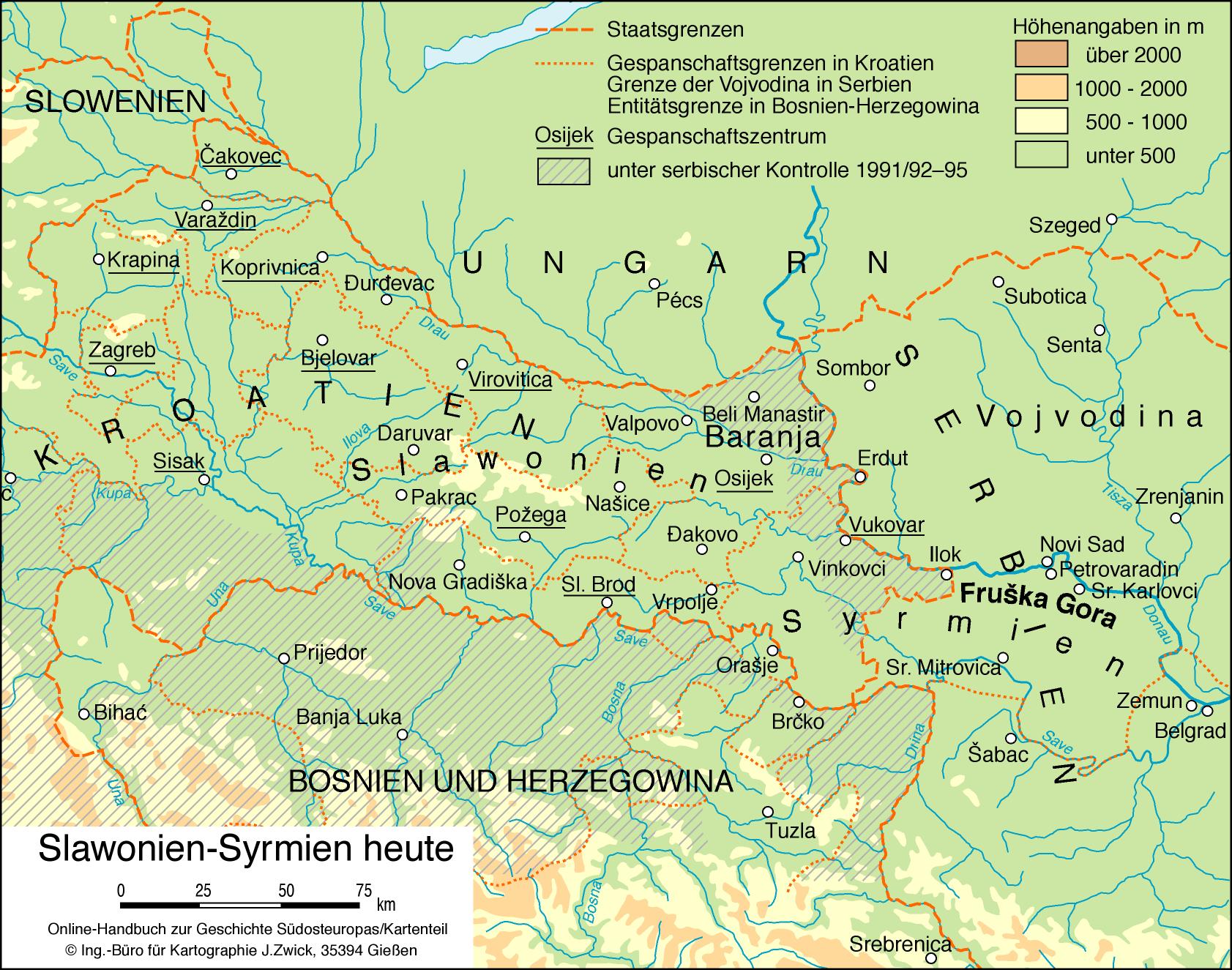 Slawonien-Syrmien heute